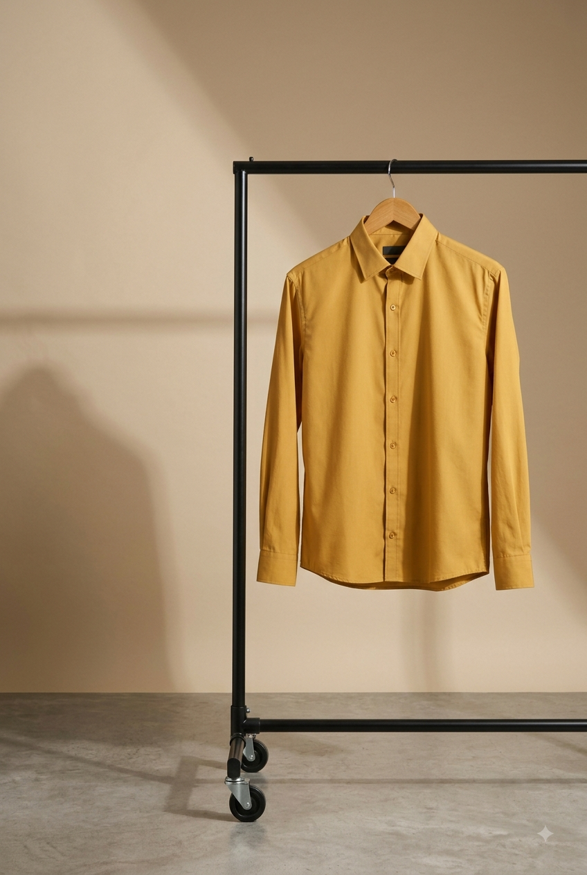 Casual Shirt – Men's Regular Fit Cotton Shirt - Image 3